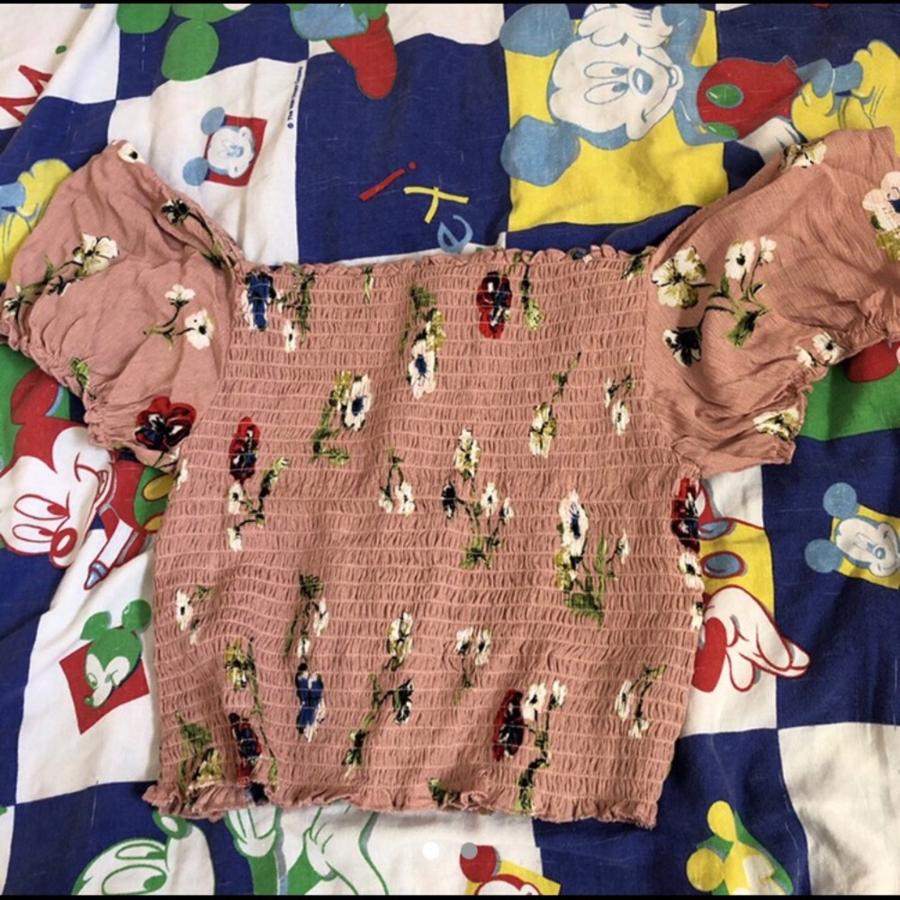 A cute fancy crop top